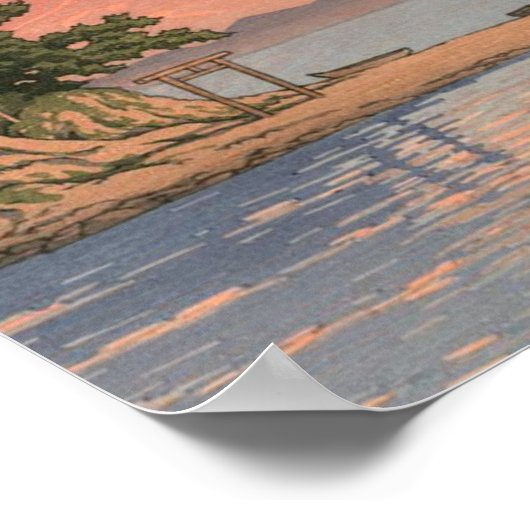 九十九島島原川瀬蓮井 ポスター (角)