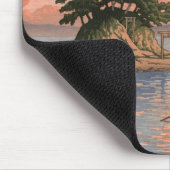 九十九島島原川瀬蓮井 マウスパッド (コーナー)