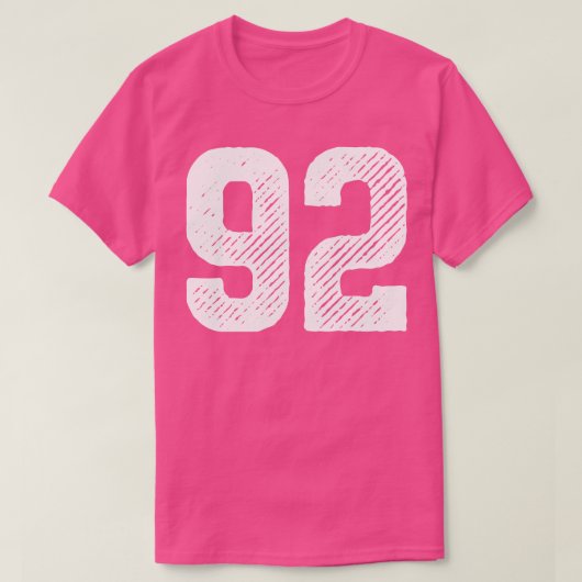 九十二 Tシャツ (デザイン正面)