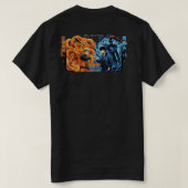 九尾の伝説と影の王 Tシャツ (デザイン裏面)