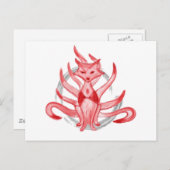 九尾の狐 ポストカード (正面/裏面)