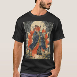 九尾の狐 | 日本の神話アート Tシャツ
