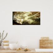 九尾キツネ林 ポスター (キッチン)