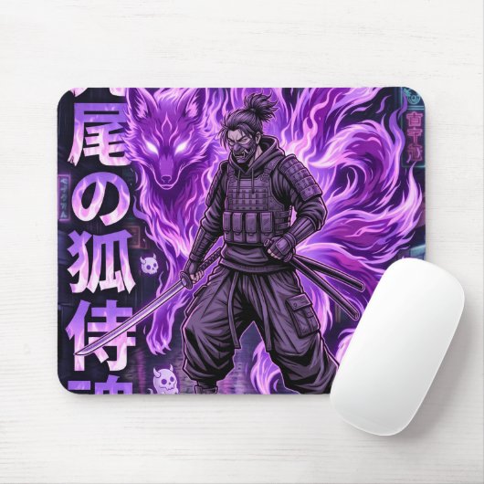 九尾サイバーサムライ マウスパッド (マウス)