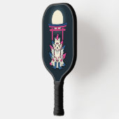 九尾日本の狐キツネ妖怪 ピックルボールラケット (左)