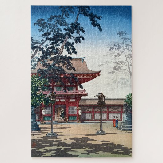 九州箱崎八幡宮土屋小出 ジグソーパズル (縦)