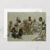 九廷臣とラジャのしもべ ポストカード (正面/裏面)