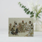 九廷臣とラジャのしもべ ポストカード (スタンド正面)