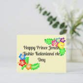 九日王子の日（ハワイ） ポストカード (スタンド正面)