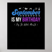 九月は私の誕生日は1月の全体 ポスター (正面)