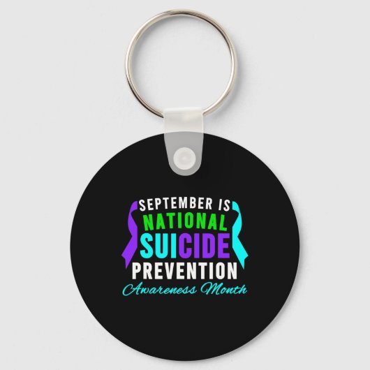九月全国自殺防止認識度モ キーホルダー (正面)