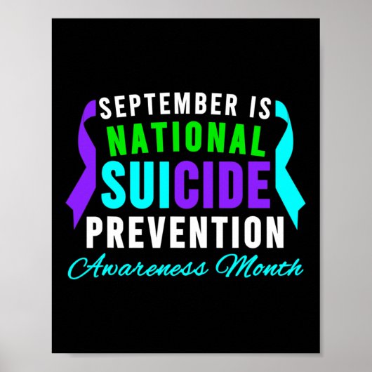 九月全国自殺防止認識度モ ポスター (正面)