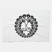 九条藤 キッチンタオル (横)