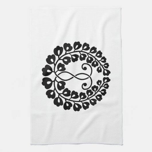 九条藤 キッチンタオル (縦)