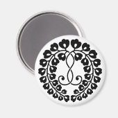 九条藤 マグネット (正面/裏面)