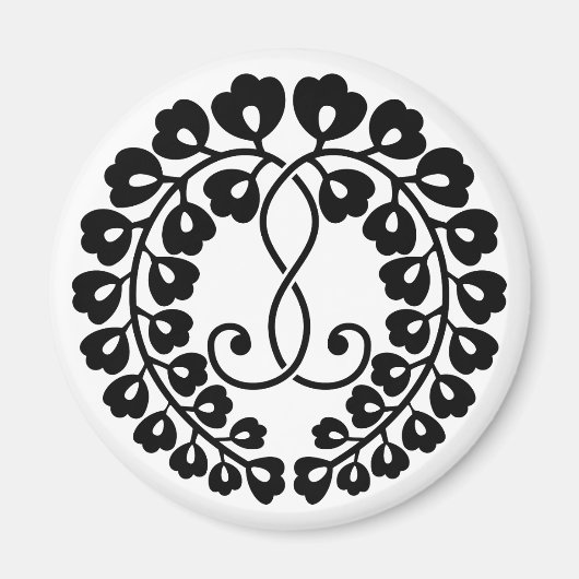 九条藤 マグネット (正面)