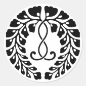 九条藤 ラウンドシール (正面)