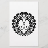 九条藤 便箋 (正面)