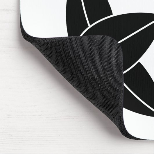 九枚笹 マウスパッド (コーナー)