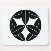 九枚笹 マウスパッド (正面)