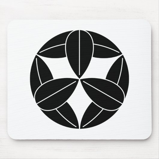 九枚笹 マウスパッド (正面)