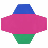 九番人民共和国国旗 サッカーボール (フラット)