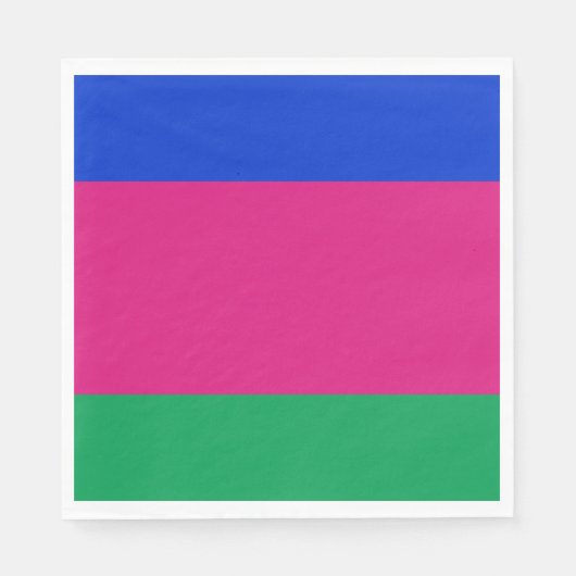 九番人民共和国国旗 スタンダードランチョンナプキン (正面)