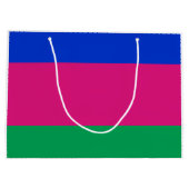 九番人民共和国国旗 ラージペーパーバッグ (裏面)