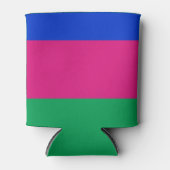 九番人民共和国国旗 缶クーラー (正面)