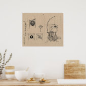 九道 ポスター (キッチン)