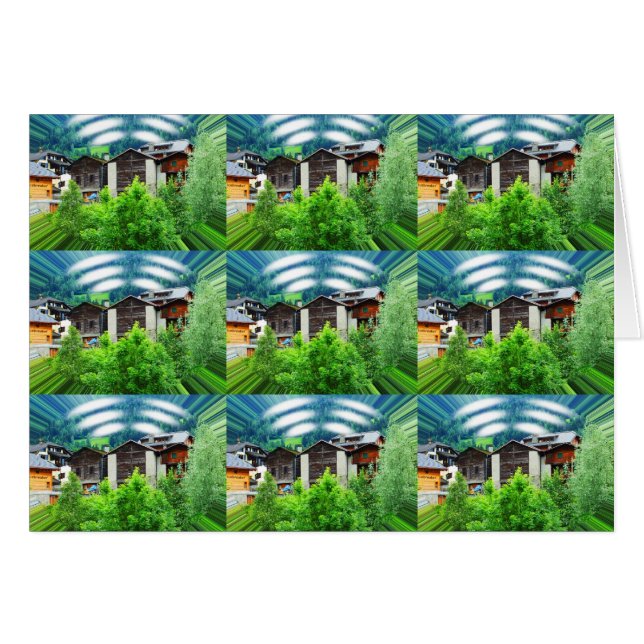 九高山の瞬間 (正面横)