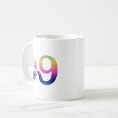 九魚デザイン コーヒーマグカップ (正面左)