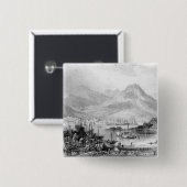 九龍からの香港 缶バッジ (正面&裏面)