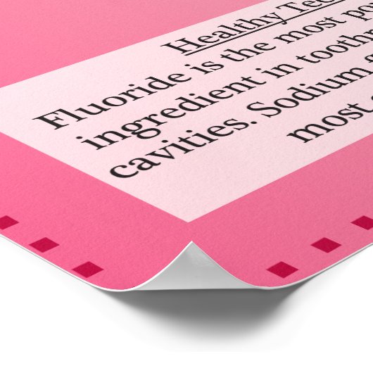 （九）ふっ素周期表 ポスター (角)