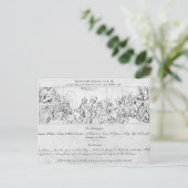 乞食のオペラ ポストカード (スタンド正面)