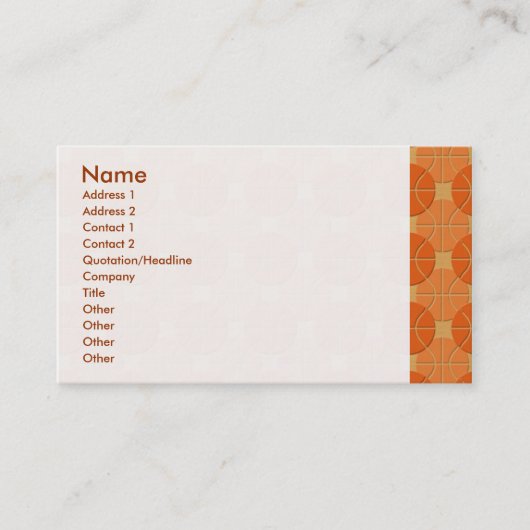 乞食の型 名刺 (正面)