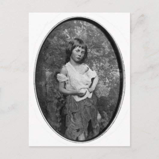 乞食の女中 ポストカード (正面)