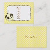 乞食の子犬 名刺 (正面/裏面)