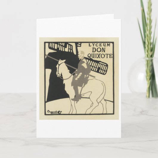 乞食スタッフ、リキュム·ドン·キホーテ カード (正面)