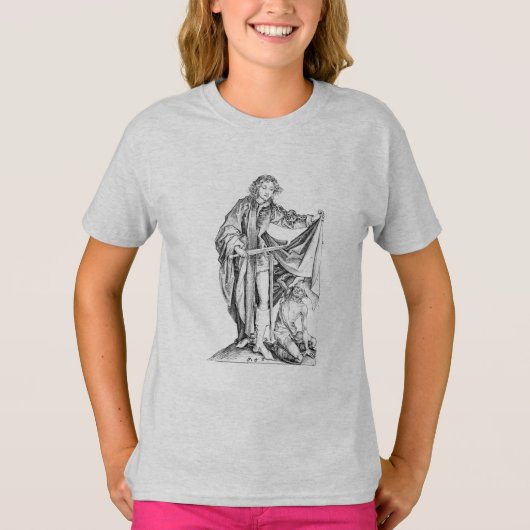 乞食Tシャツを着たサンマルティン Tシャツ (正面)