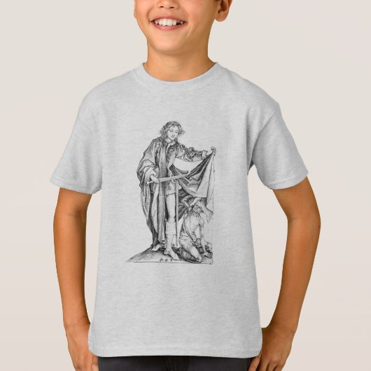 乞食Tシャツを着たサンマルティン Tシャツ (正面)