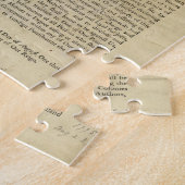 乱の鎮圧のための国王の発布 ジグソーパズル (側面)