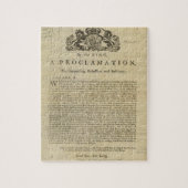 乱の鎮圧のための国王の発布 ジグソーパズル (縦)