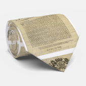 乱の鎮圧のための国王の発布 ネクタイ (ロール)