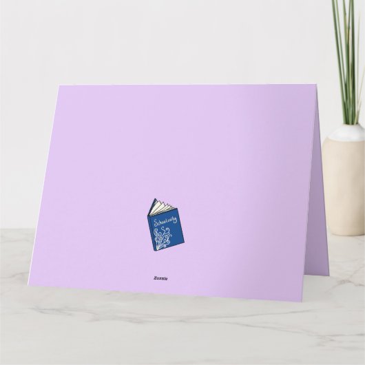 乱れた試験管 カード (裏面)