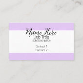 乱れた試験管 名刺 (裏面)