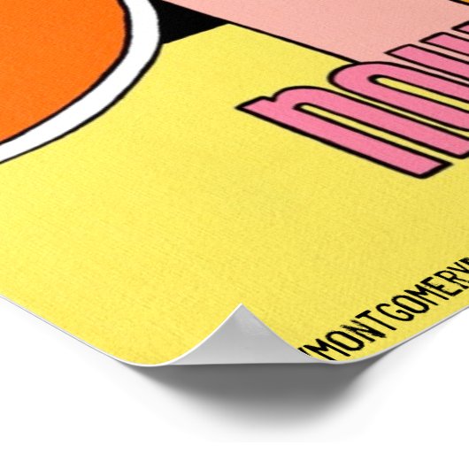 乱交プリント ポスター (角)