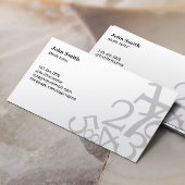 乱数Math Tutor名刺 名刺