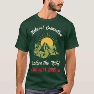 乱暴な自然が怒りを買う Tシャツ