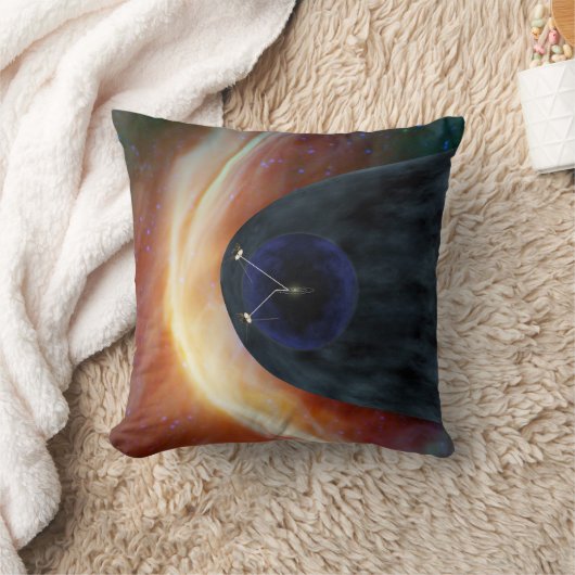 乱流宇宙を探索する2つのボイジャー宇宙船。 クッション (ブランケット)